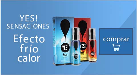  Lubricante Yes! - Sensaciones - Efecto frío y calor 